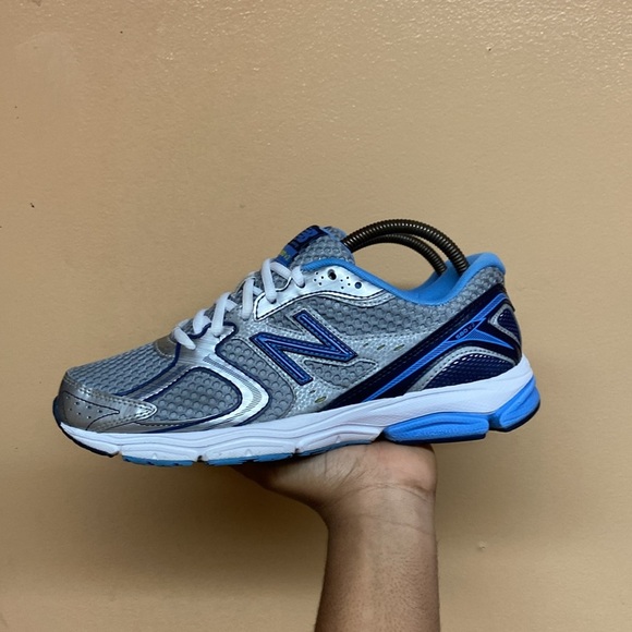 New Balance 580 V2 Running Sneakers “Grey Blue White” - Picture 3 of 17